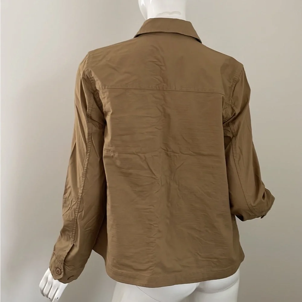 VUORI rip stop shirt jacket Wheat color S - Picture 4 of 7